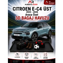 Ar Alberto Rossi Citroen E-C4 Üst 2022 - 2026 Araca Özel 3D Bagaj Havuzu