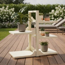 Hamton Versashelf Decorack - Dekoratif Metal Raf Açık Gri - 550 cm Mega