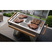 Hamton Chefbox Grill 80 - Paslanmaz Çelik Mangal Izgarası