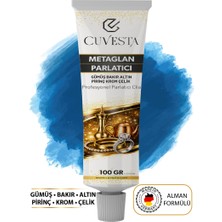 Cuvesta Metaglan Parlatıcı Bakır/Pirinç/Nikel/Hafif Metaller/Altın/Gümüş/Krom Parlatma Cilası 100Gr.