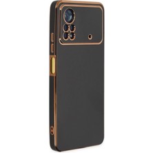 Kmrsfres Newface Xiaomi Poco X4 Pro 5g Kılıf Volet Silikon - Siyah