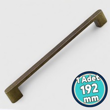 Nzb Mutfak Mobilya Çekmece Mutfak Dolap Dolabı Kulpları Kapak Kulbu Kulp 192 mm Antik Sarı Metal