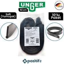 Unger Profesyonel Kalite Camçek Lastiği Yedek – 92 cm – Soft (Yumuşak) (10’lu Paket)