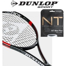 Dunlop Spor Nt Max Plus Tenis Dize Tenis Raket Teli Pro 1.25MM 200 mt Co-Polyester Tenis Raket Ipi