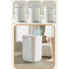 Eco Lounge Temassız Sensörlü 20 Litre Çöp Kovası Uv Işıklı Koku Geçirmez Mutfak Banyo Kullanımı
