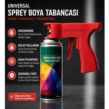Kervandekor Universal Sprey Tetik Tabancası – Boya, Vernik ve Spreyler Için Püskürtme Aparatı