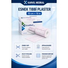 Karvel Medikal Octacare Esnek Flaster - 10M x 10CM