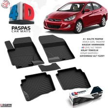 Drs Tuning Hyundai Accent Blue 4d Havuzlu Paspas 2010-2017 A+Kalite