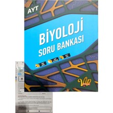 Paraf Yayınları Vip Ayt Biyoloji Soru Bankası-Üç Dört Beş Tyt Deneme Hediye-