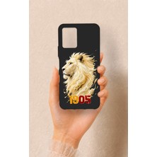 Vip Case Vivo Y21 Uyumlu Sarı Kırmızı 1905 Aslan Desenli Silikon Kılıf