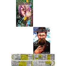 Gerekli Şeyler Yayıncılık Jujutsu Kaisen 18-19. Ciltler Manga Seti + Özel Cetvel
