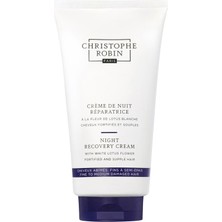 Christophe Robin White Lotus Flower Gece Onarıcı Saç Bakım Kremi 150ML