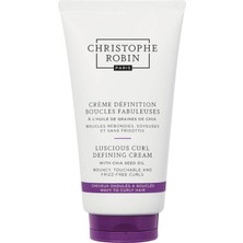 Christophe Robin Luscious Curl Çiya Tohumu Yağlı Bukle Belirginleştirici Durulanmayan Saç Kremi 150ML