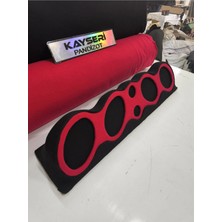 Kayseri Pandizot Oval Üniversal Pandizot Dik Cadde Tipi Kırmızı Çerçeveli 4×oval 2×tiz Polyesterli Elyaflı 115 cm Uzunluk 28CM Yükseklik 25 cm Genişlik