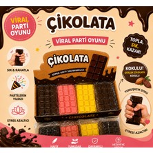 Magicway Çikolata Bar Squishy – Gerçek Çikolata Kokulu- Kırılan Çikolata Squishy-Yumuşak Sıkılabilir Stres Oyuncağı- Karışık Renk Gelir