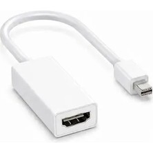 Mini Displayport To HDMI Dönüştürücü Adaptör 4K Kablo Yüksek Performans
