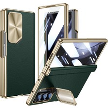 Mucize Samsung Galaxy Z Fold 6 Uyumlu Premium Koruyucu Kılıf - Yeşil