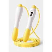 Empressco Atlama Ipi Uzunluk Ayarlanabilir Mekanik Sayaçlı Ayarlı Göstergeli Atlama Ipi Jump Rope Sarı 5006