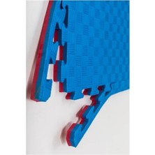 St. Morritz Mavi Tatami Minderi 26MM 100X100 cm Çift Renk Mavi/kırmızı