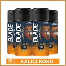 Blade Night Fire Erkek Deodorant Seyahat Boy 4X90 Mı