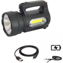 Watton Ramia Premium | 900 Lümen LED Fener Güçlü Aydınlatma Kamp ve Acil Durum WT-613 | TG-HB-2026