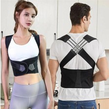 St. Morritz Yeni Nesil Kambur Önleyici Dik Duruş Korsesi Ortopedik Unisex Ayarlanabilir Medikal Bel Sırt Korsesi