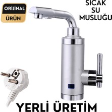 Sıcak Musluk Elektrikli Ani Su Isıtıcı Asg-5s Gümüş Gri