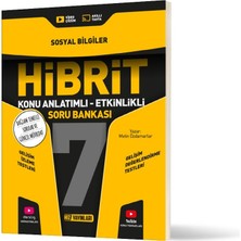 Hız Yayınları 7. Sınıf Hibrit Sosyal Bilgiler Soru Bankası-Bağlam Temelli Sorular ve Güncel Müftedat