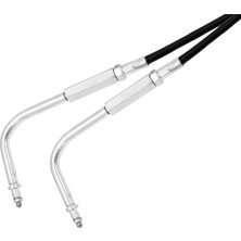 Mucize Motosiklet Gaz Teli Harley Sportster Iron XL883 XL1200 Dyna Softail Fat Boy Heritage Road King Için Uygun 100 cm
