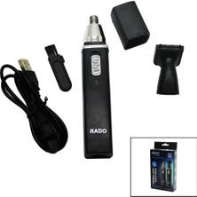 St. Morritz Krm 2ın1 Burun - Kulak Kıl Alma - Ense Çizim USB Sarjlı Traş Makinesi RD-3138 (5047) Krm