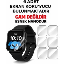 TCL MT40X-MT40 Akıllı Çocuk Saati Ekran Koruyucusu (6 Adet)Nano Esnek Koruma