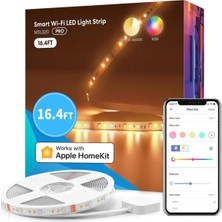 Mucize Akıllı LED Şerit Wi-Fi Rgb 5 Metre MSL320 Pro (Apple Home Destekli)