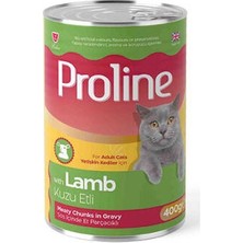 Bezos Kuzu Etli Sos Içinde Gravy Yetişkin Kedi Konservesi 400 gr