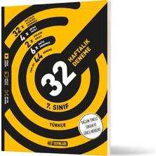 Hız Yayınları 7. Sınıf Türkçe 32 Haftalık Deneme-Bağlam Temelli Sorular ve Güncel Müfredat