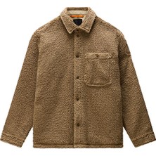 Napajiri T-Lule Overshırt Erkek Outdoor Polar Ceket NP0A8AD3N7C1 Kahverengi