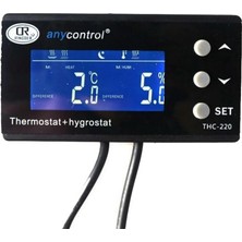 St. Morritz THC-220 Nem ve Sıcaklık Termostatı