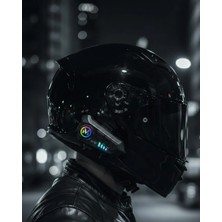 Alkasaz Bluetooth 5.3 Kask Içi Intercom Kulaklık 1000 M Mesafe 1000 Mah
