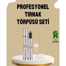 Alkasaz USB Şarjlı Profesyonel 20.000 Rpm Elektrikli Oje Sökücü ve Tırnak Bakım Aleti