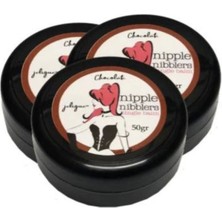 Bezos Hintohu Nipple Nibblers Tingle Balm Chocolate Flavored 50ML Çikolatalı Göğüs Bakım Kremi 3 Adet