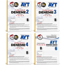 Özdebir Yayınları Ayt Türkiye Geneli Deneme Seti 4’lü – Ayt Deneme 2 3 4 ve 6 – Yks Alan Yeterlilik Testi