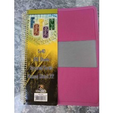 Foton 5X40 200 Sheets Kareli Kumaş Dikişli Notebook