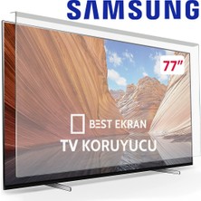 Samsung 77S85H Tv Ekran Koruyucu - Samsung 77" Inç OLED 196 Ekran QE77S85HAEXTK Tv Koruyucu