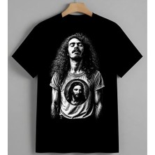 Bos Sayfa Beyaz Arka Minimal Syh Unisex Erkek Kadın Oversize Tişört Siyah