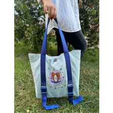 St. Morritz Namaste Beauty Kanaviçe Nakışlı Yoga - Mat Çantası