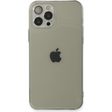 Ny Joy iPhone 12 Pro Max Kılıf Fly Lens Silikon - Şeffaf
