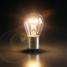 Ny Joy BAZ15D/7225 21/4W 12V Çapraz Tırnak Fren ve Park Lambası Ampulü Çift Duy 1 Adet Gün Işığı