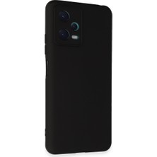 Ny Joy Redmi Note 12 5g Kılıf Nano Içi Kadife Silikon - Siyah