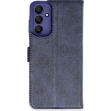 Ny Joy Galaxy A35 5g Kılıf Trend S Plus Kapaklı Kılıf - Lacivert