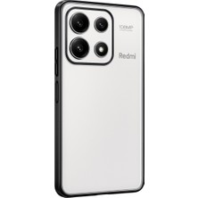 Ny Joy Poco X6 Pro Kılıf Razer Lensli Silikon - Siyah