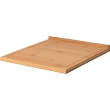 St. Morritz Bambu Lamplıg Kesme Tahtası 45*38 cm 1 Kahverengi